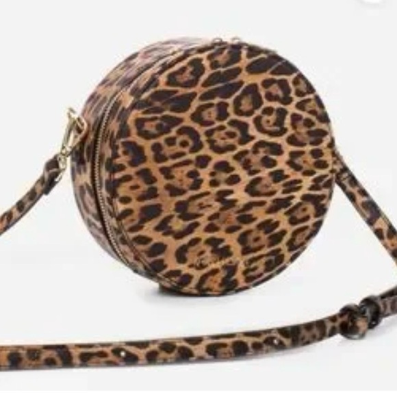 Fawn Design The Circle purse cheetah print - Picture 1 of 12